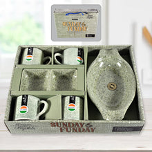 Sunday Funday 6-Piece Tea Set – Platter & Dual Bowl