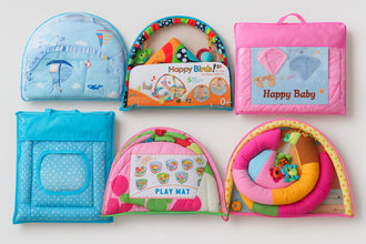 Multipurpose Baby Play Gym and Sleeping Mat (Mix Design / 1 Pc)