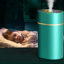 Humidifiers For Bedroom, Small Humidifier With Colorful Light Effect, Mini Desk / Car Humidifier with Colorful Light